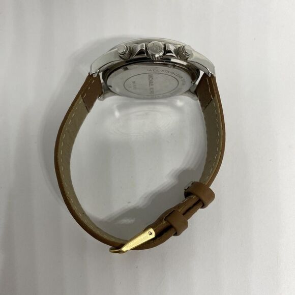 Michael Kors MK5165 Women's Brown Leather Analog Dial Quartz Wrist Watch EY650 - Picture 11 of 12